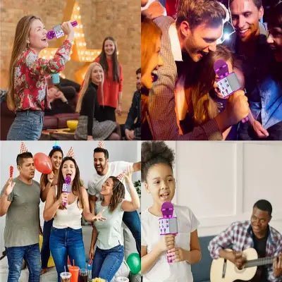 Microphone Karaoké - Karaokids™ - Rose - Au royaume du jeu