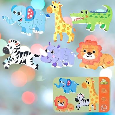 Puzzle Montessori - BabyPuzzle™ - Sauvage - Au royaume du jeu