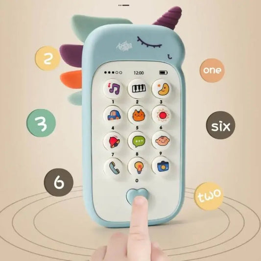 Téléphone Jouet - BabyPhone™ - Bleu - Au royaume du jeu